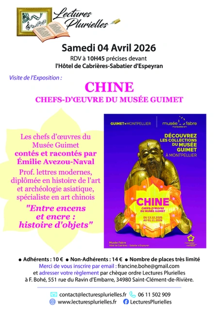 La Chine au musée Fabre. Visite de l'exposition