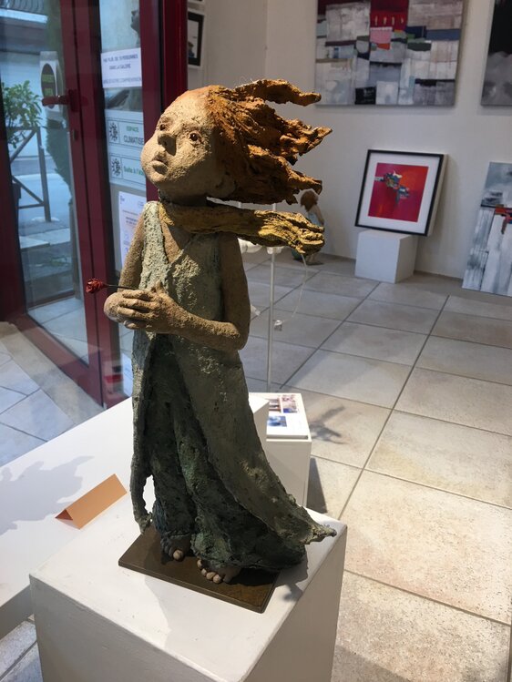 JURGA sculpture  bronze - "Je t